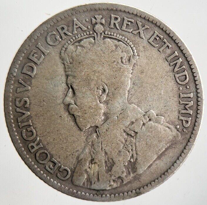 1919 Canada 25 Cents Silver Coin | Collectable Grade | a4676
