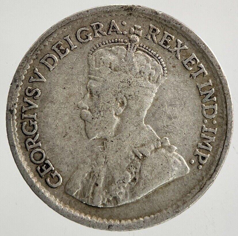 1919 Canada 5 Cents Silver Coin | Fine Collectable Grade