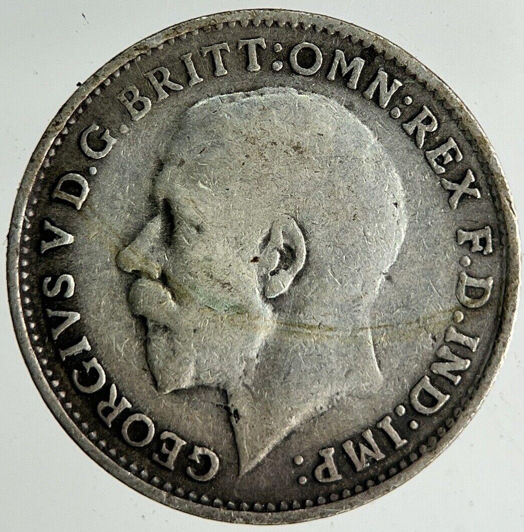 1919 George V Silver Threepence Coin | Fine Collectable Grade