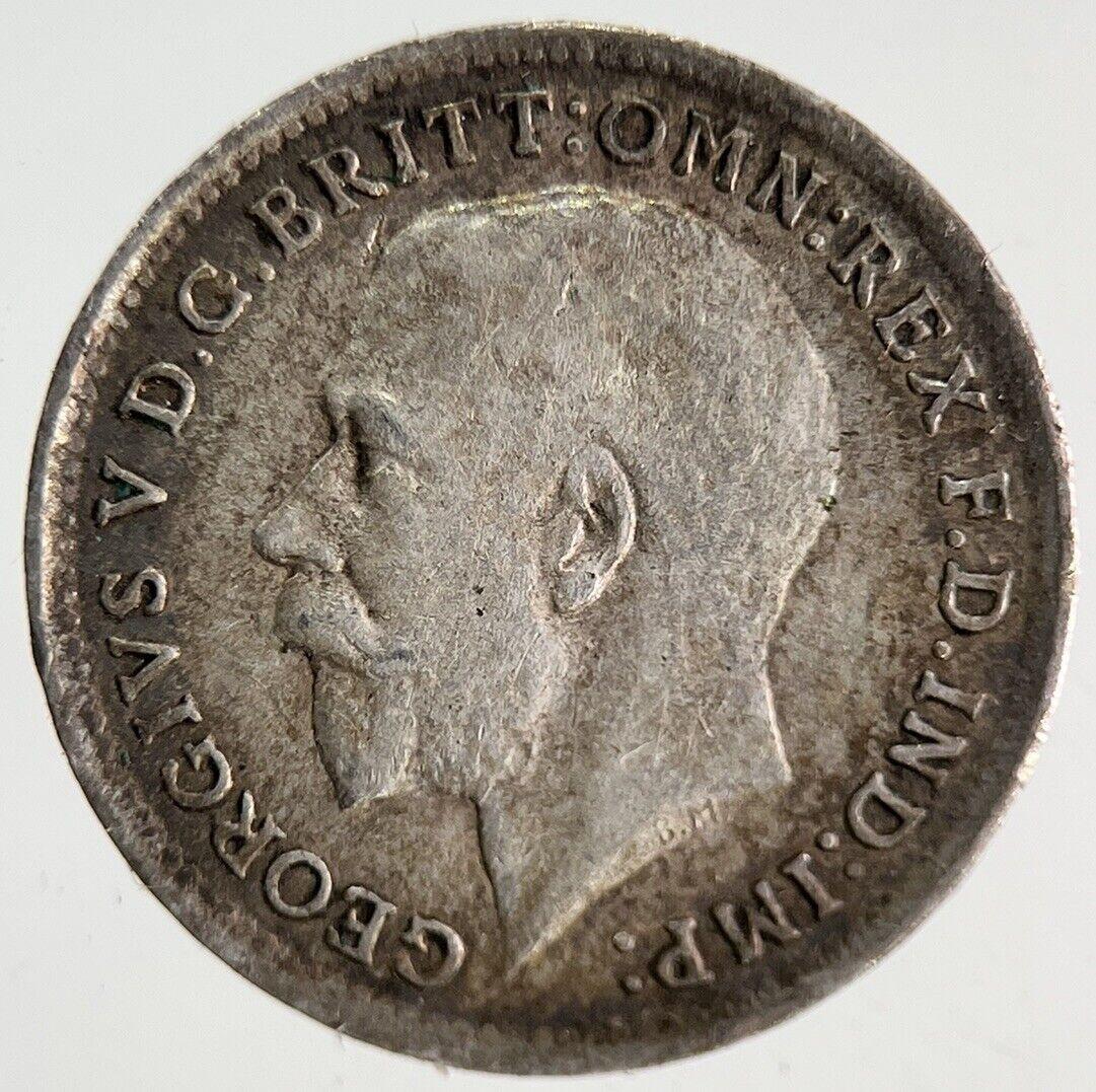 1919 George V Silver Threepence Coin | Fine Collectable Grade