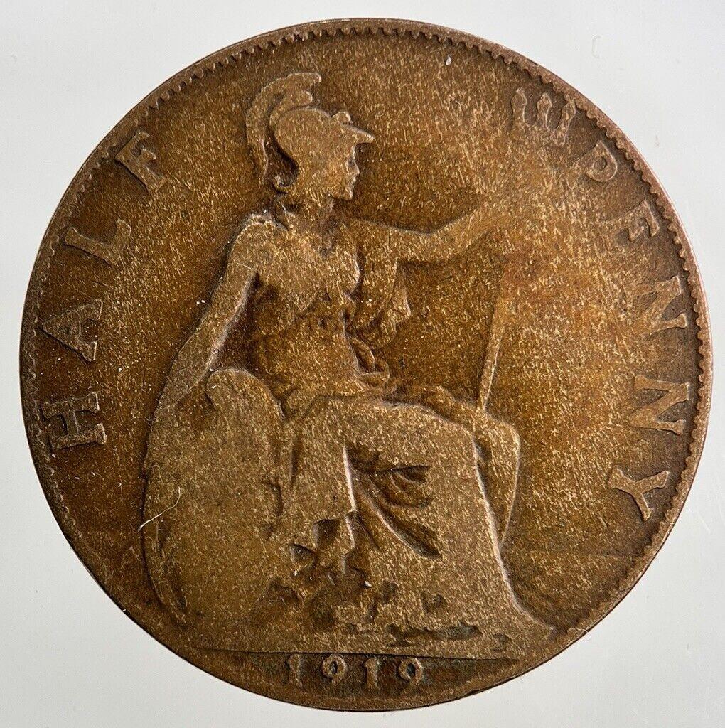 1919 George V Half-Penny Coin | Collectable Grade