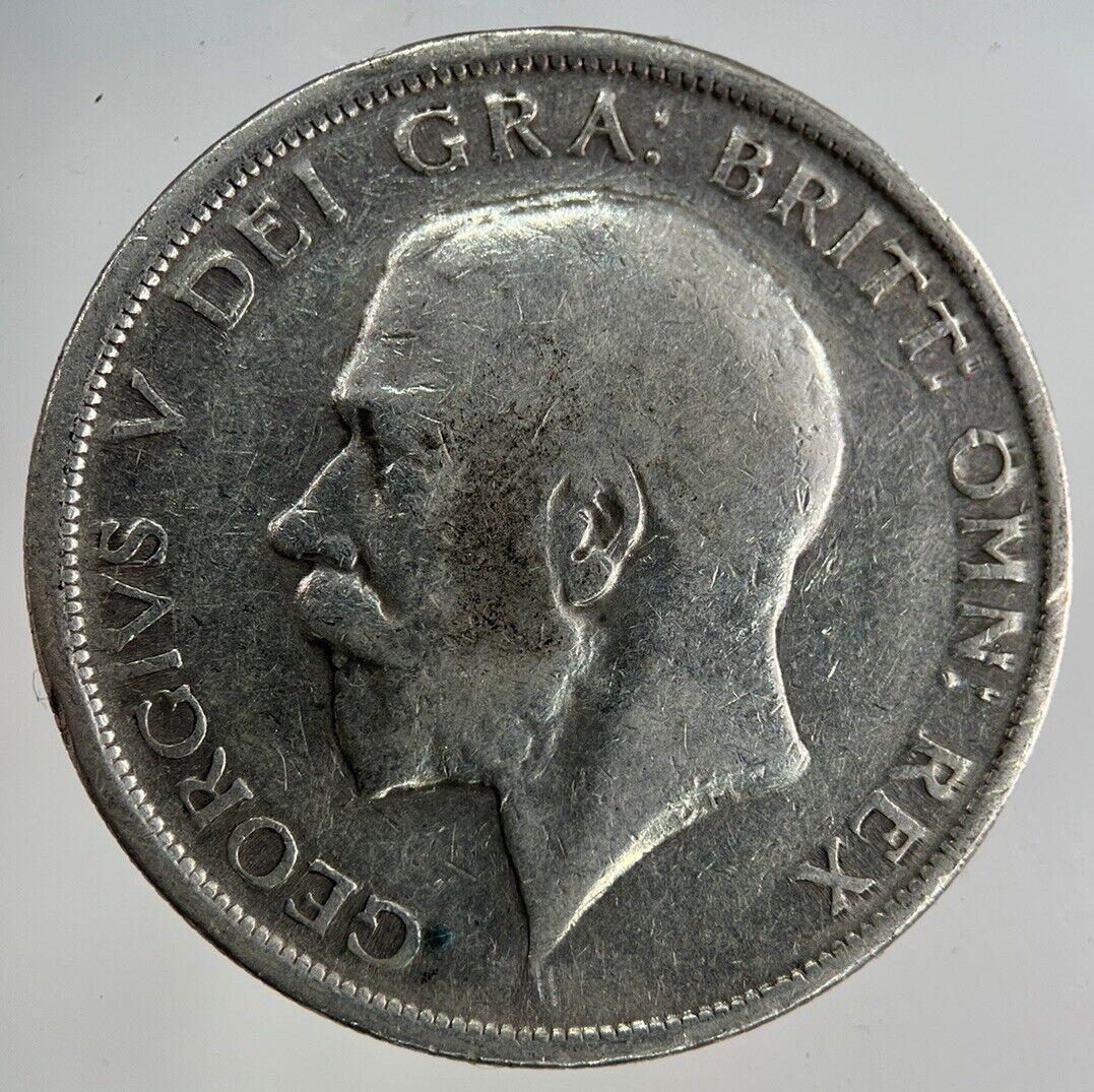1919 George V Half-Crown Silver Coin | Fine Collectable Grade