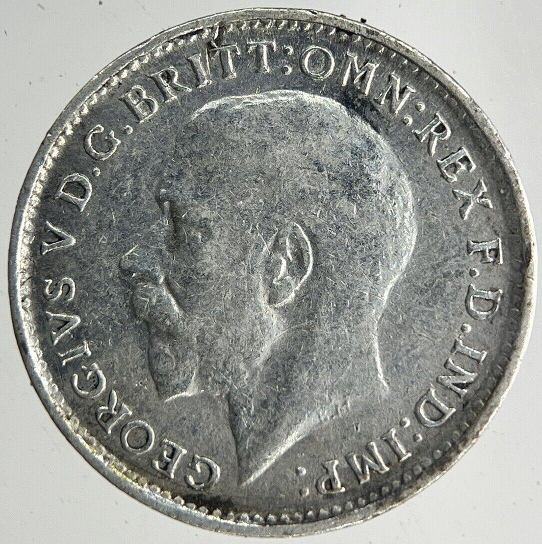 1919 George V Threepence Silver Coin | Fine Collectable Grade