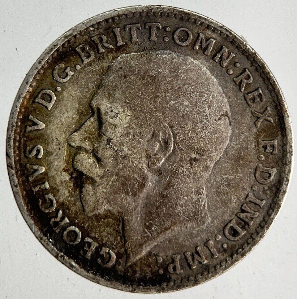 1919 George V Threepence Silver Coin | Fine Collectable Grade