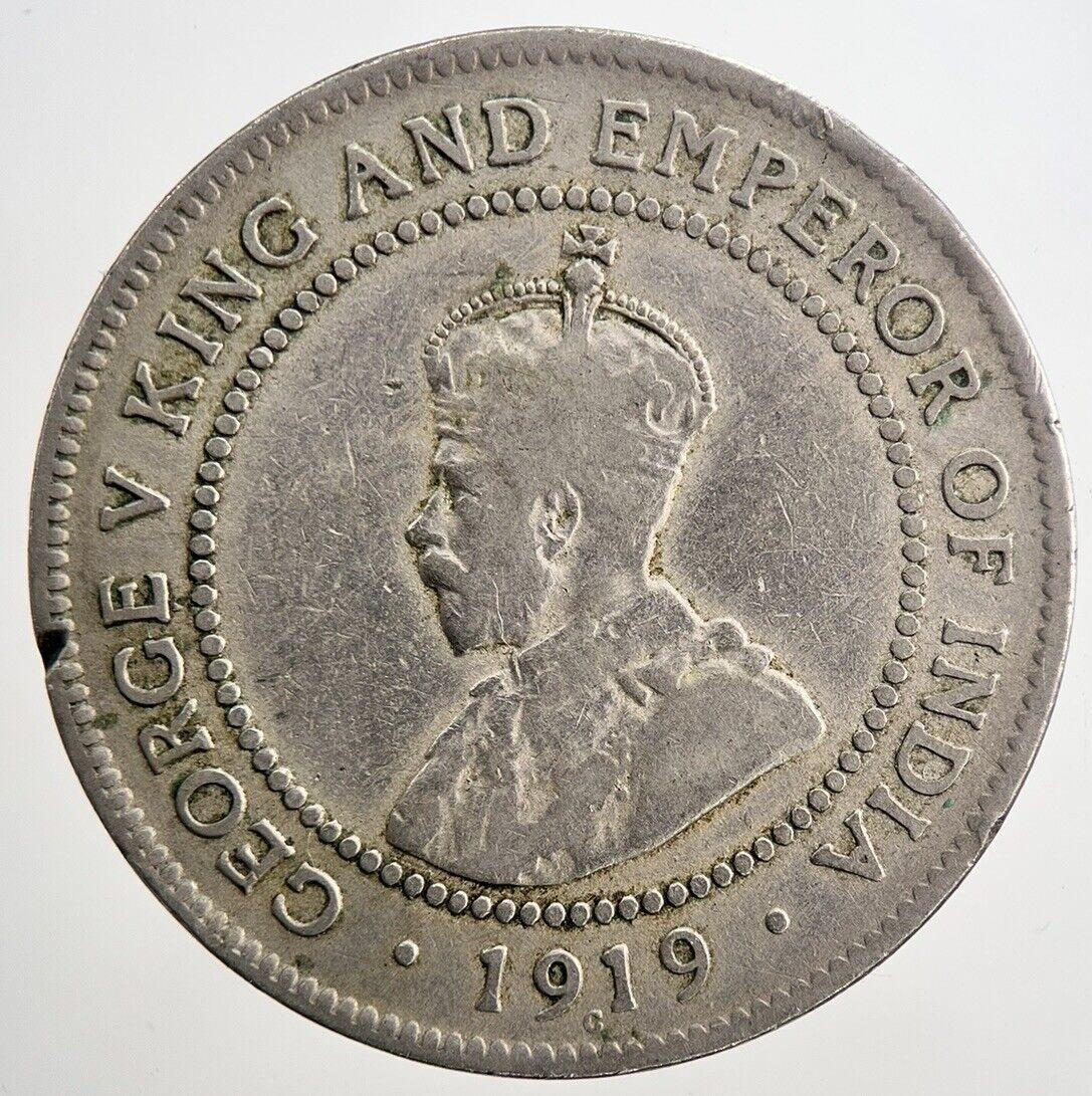 1919 Jamaica George V One Penny Coin | Collectable Grade | a5653