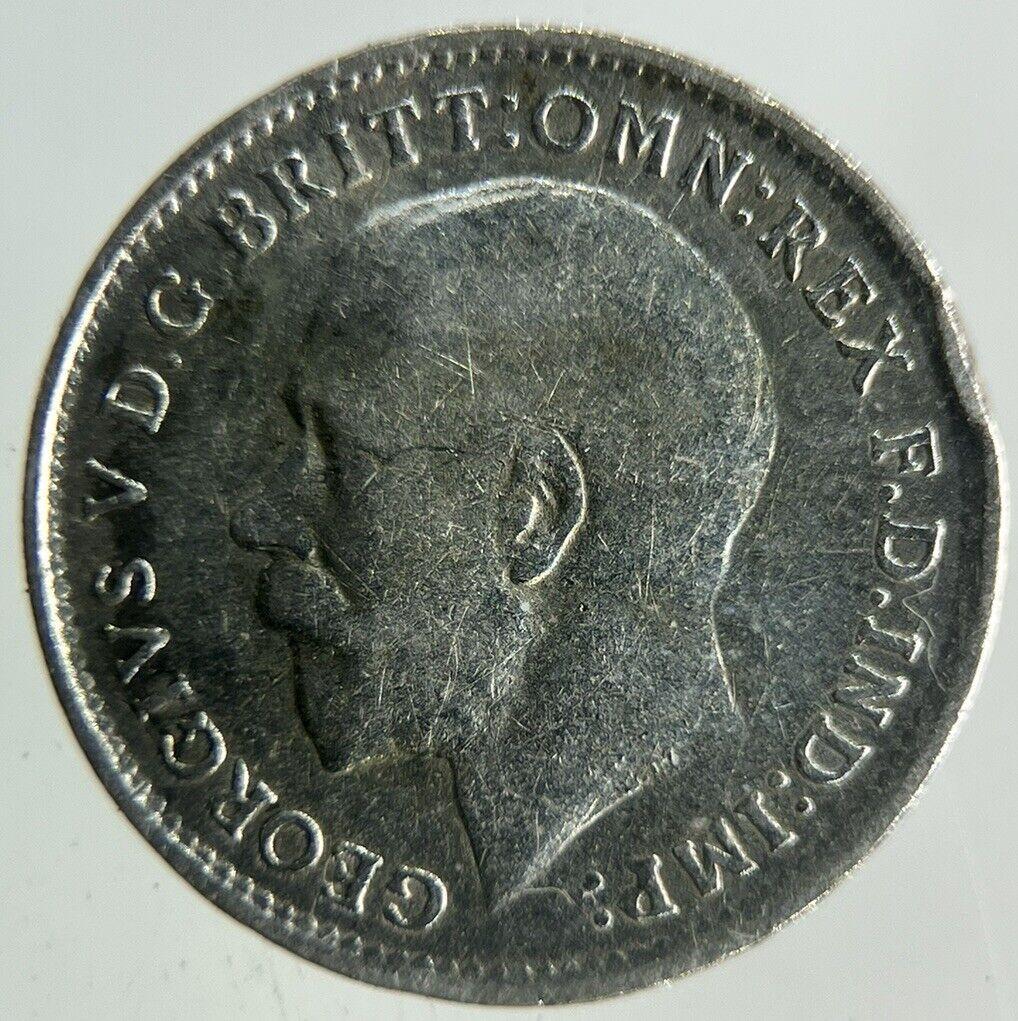 1919 George V Threepence Silver Coin | Fine Collectable Grade