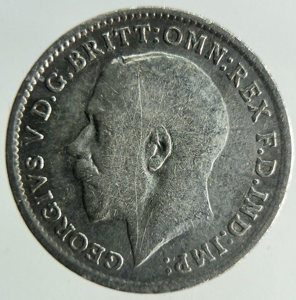 1919 George V Threepence Silver Coin | Fine Collectable Grade