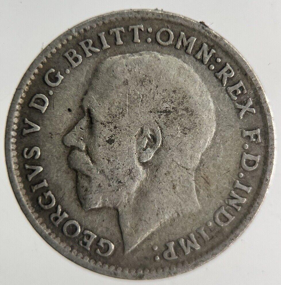 1919 George V Threepence Silver Coin | Fine Collectable Grade