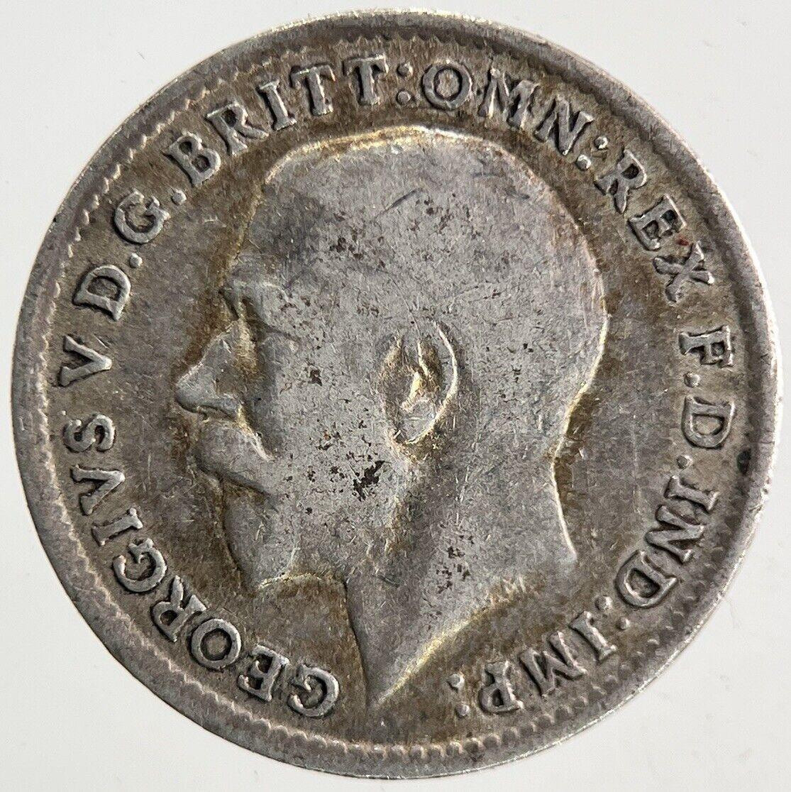 1919 George V Threepence Silver Coin | Fine Collectable Grade