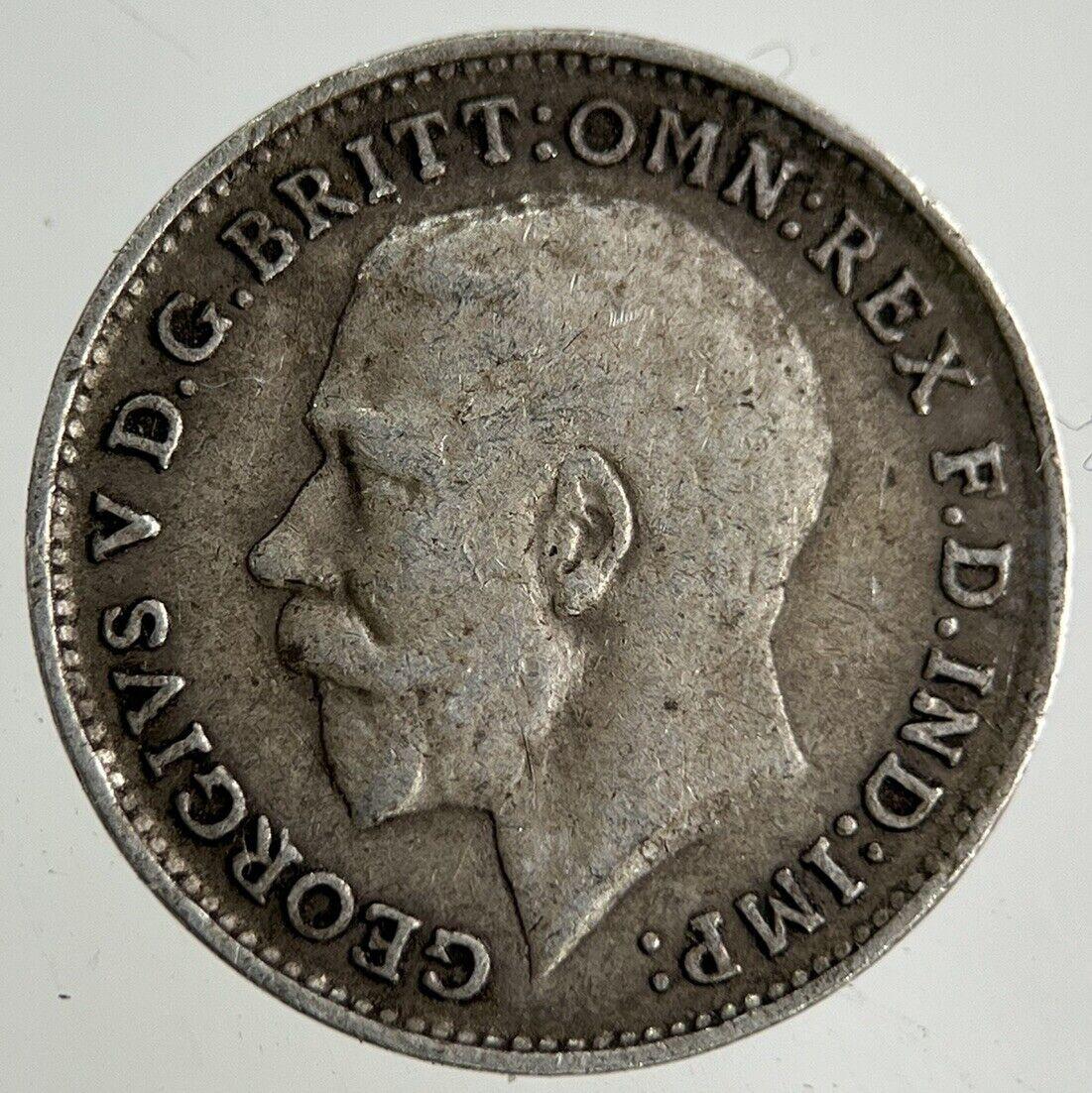 1919 George V Threepence Silver Coin | Fine Collectable Grade