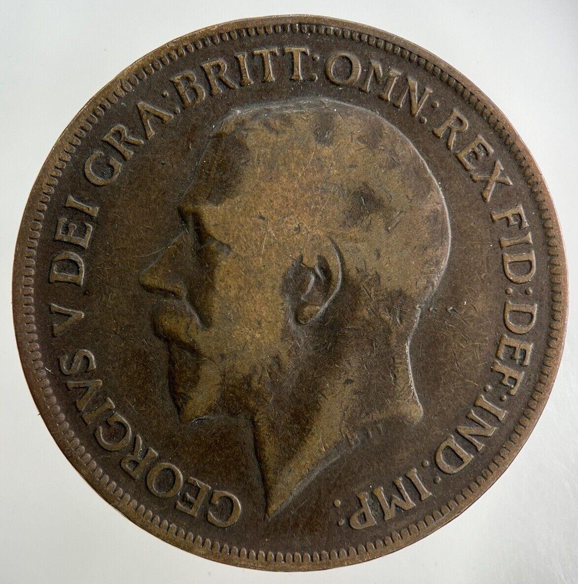 1919-H George V One Penny Coin | Collectable Grade