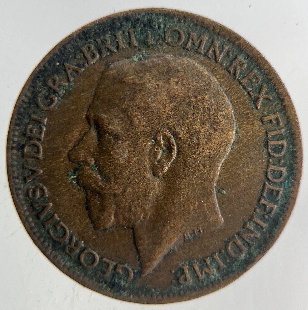 1920 George V Farthing Coin | Fine Collectable Grade