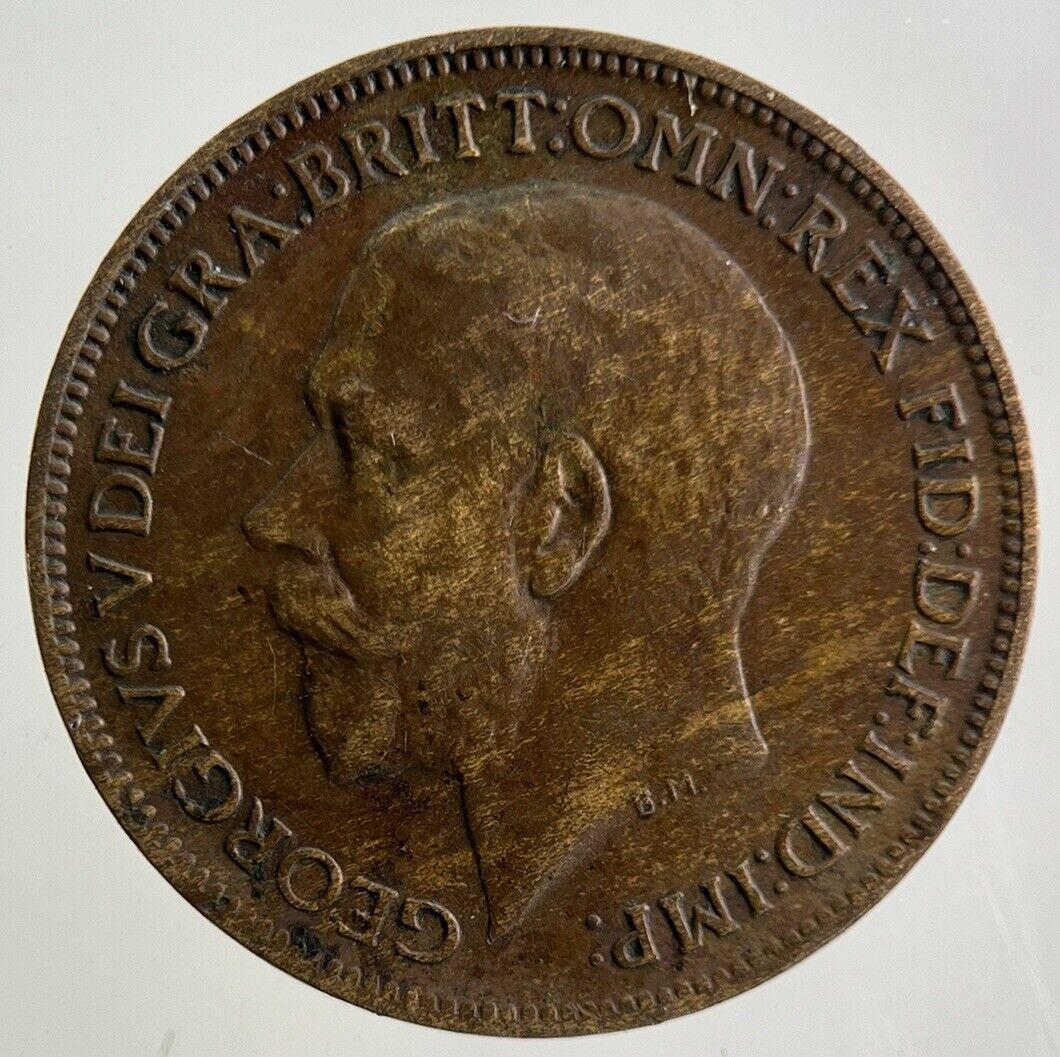 1920 George V Farthing Coin | Fine Collectable Grade