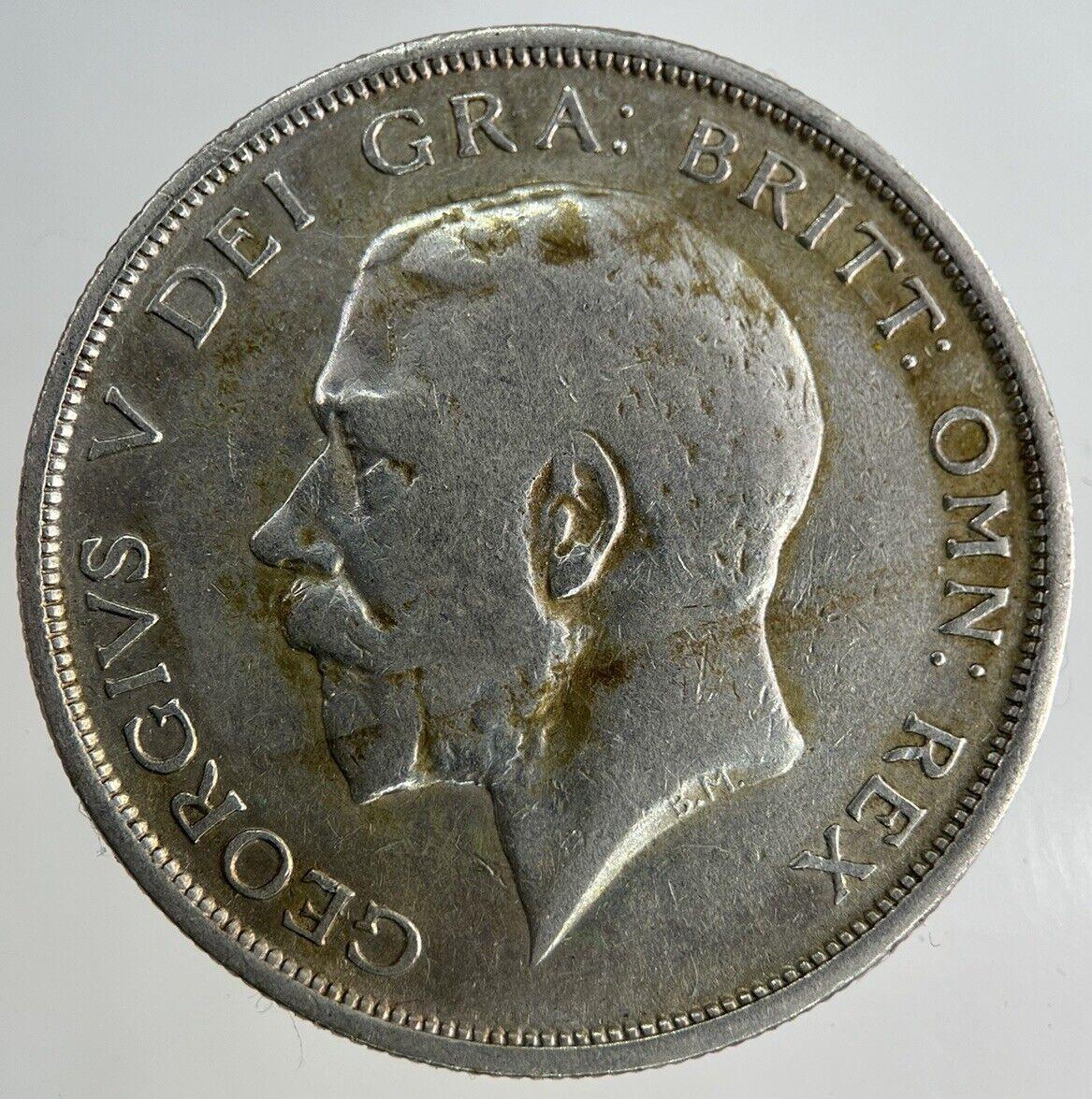 1920 George V Half-Crown Silver Coin | Fine Collectable Grade