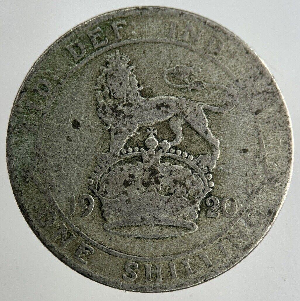 1920 George V Shilling Silver Coin | Collectable Grade