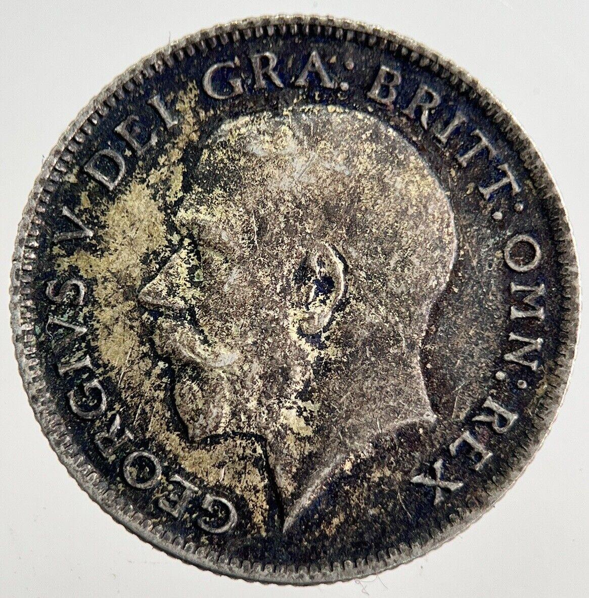 1920 George V Sixpence Silver Coin | Fine Collectable Grade | a8193