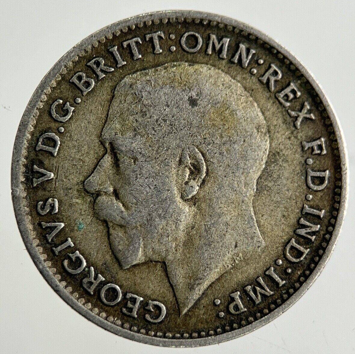 1920 George V Threepence Silver Coin | Fine Collectable Grade