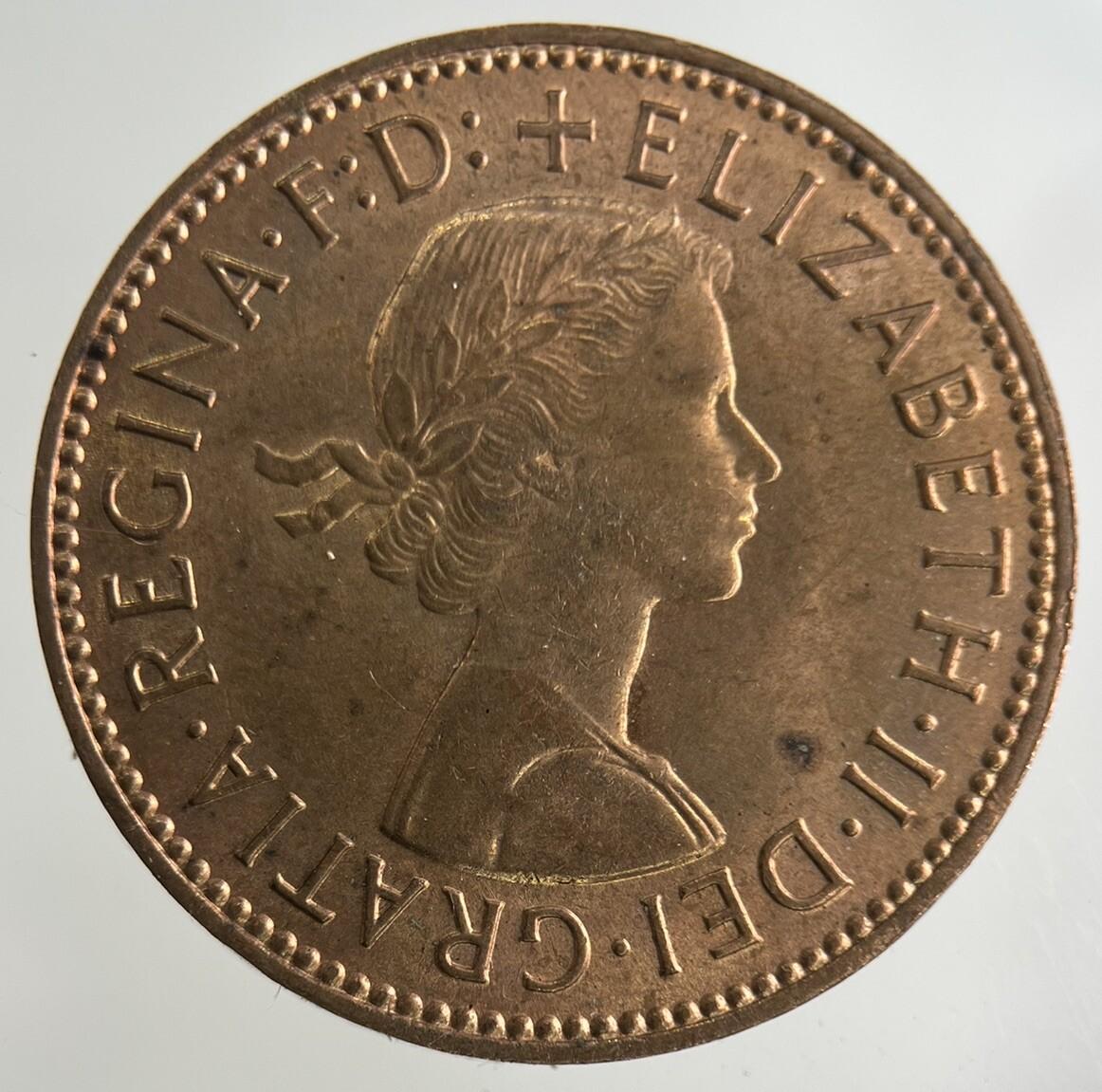 1967 Elizabeth II 2nd Half-Penny Coin | Very High Grade