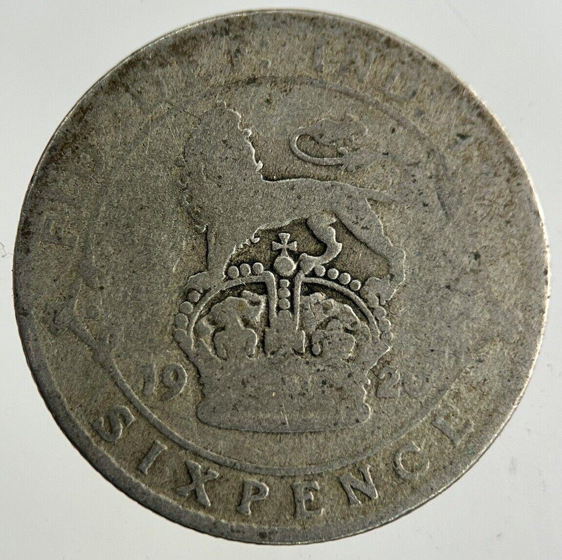 1920 George V Sixpence Silver Coin | Collectable Grade