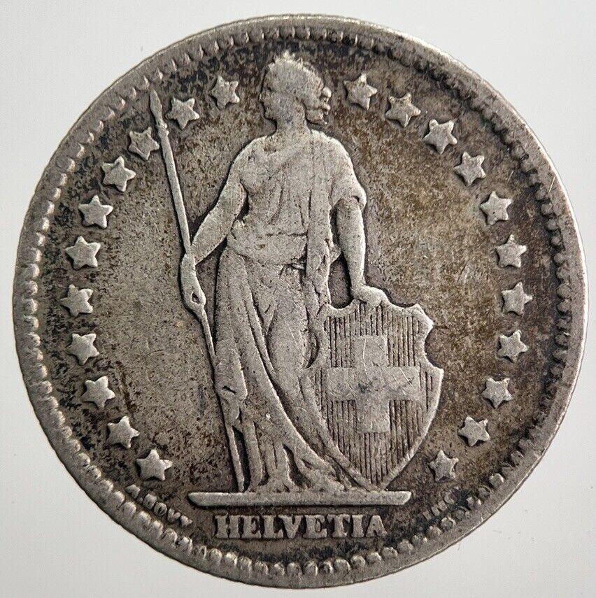 1920 Switzerland 1 One Franc Silver Coin | Collectable Grade | a1148