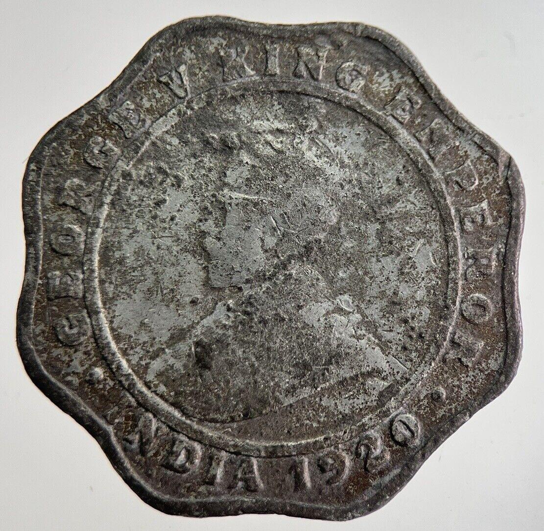 1920 India 4 Annas Coin | Collectable Grade | a8860