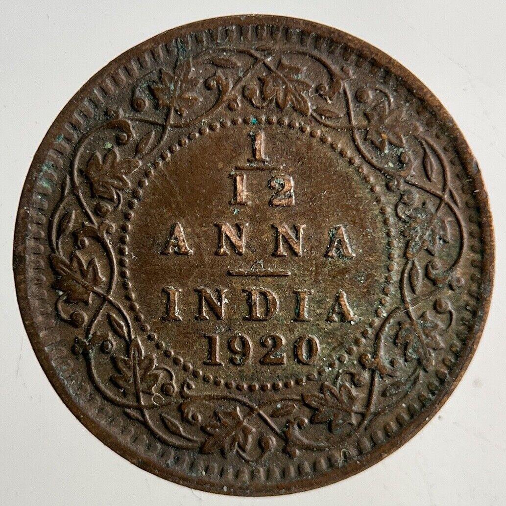 1920 India 1/12 Anna Coin | Very High Grade
