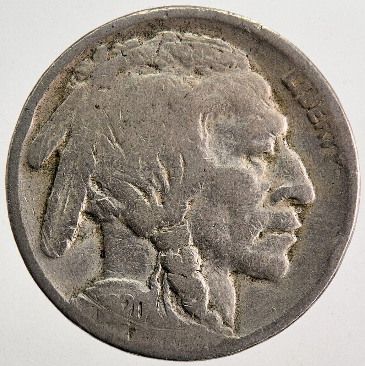 1920 US USA Buffalo Indian Head Nickel Coin | Collectable Grade | a5905