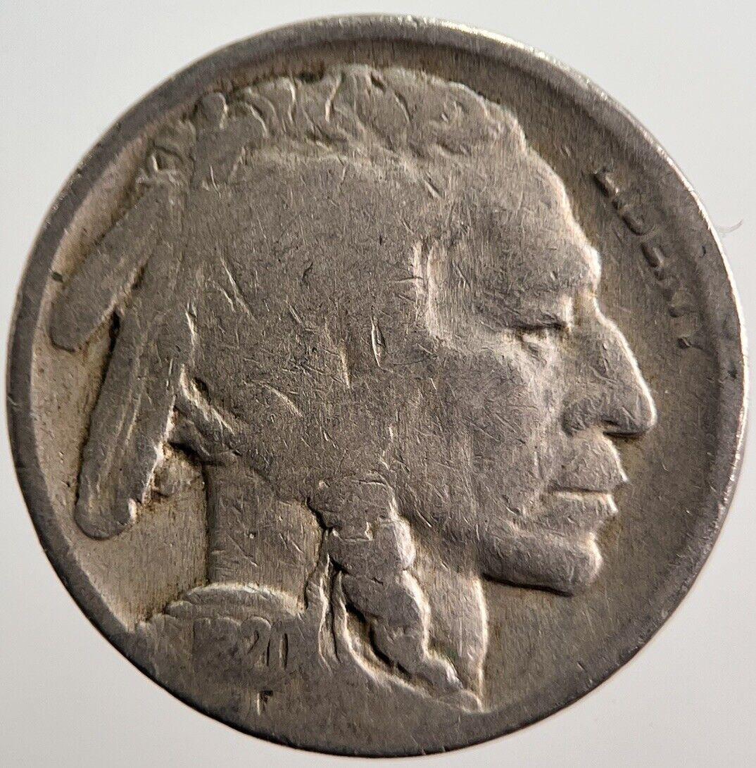 1920 US USA Buffalo Indian Head Nickel 5 Cents Coin | Collectable Grade | a3470