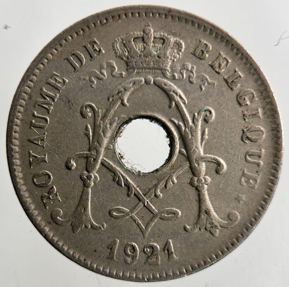 1921 Belgium 10 Centimes Coin | Fine Collectable Grade