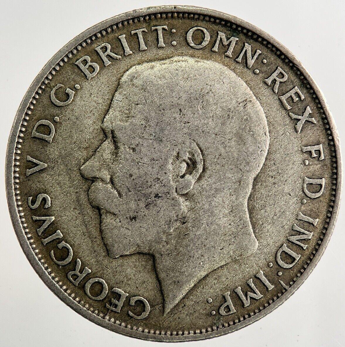 1921 George V Florin Silver Coin | Fine Collectable Grade | a8127