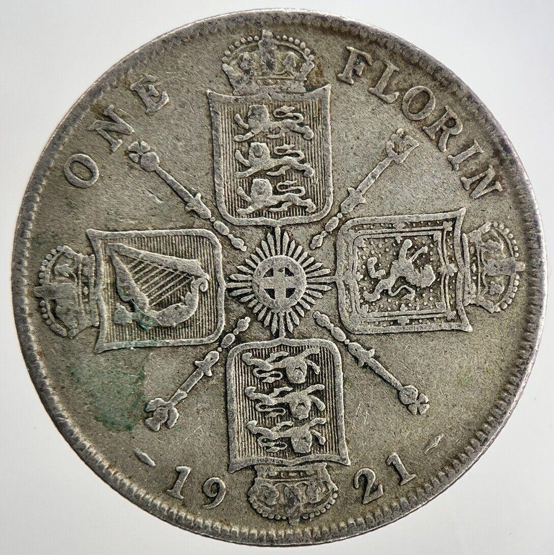 1921 George V Florin Silver Coin | Fine Collectable Grade