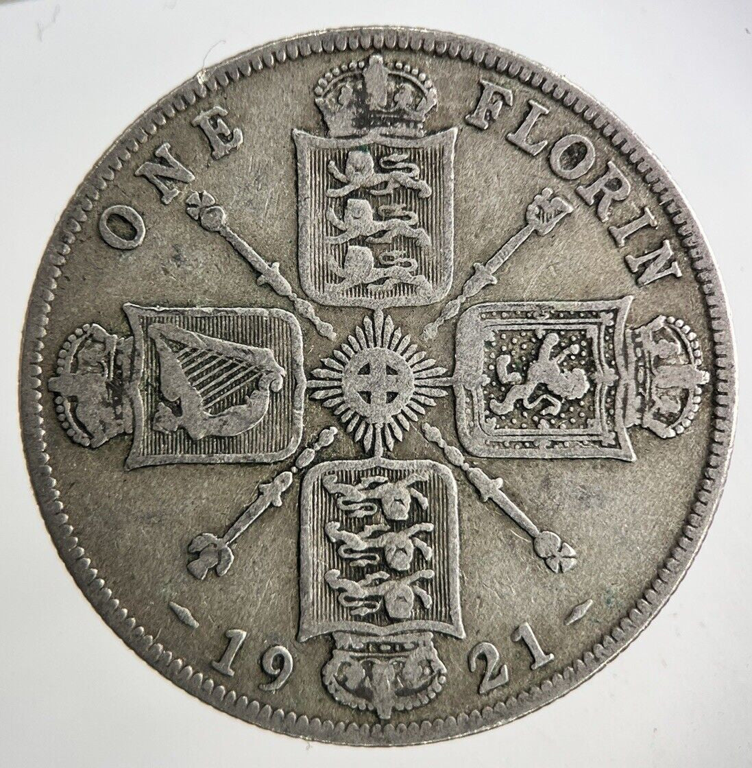 1921 George V Florin Silver Coin | Collectable Grade