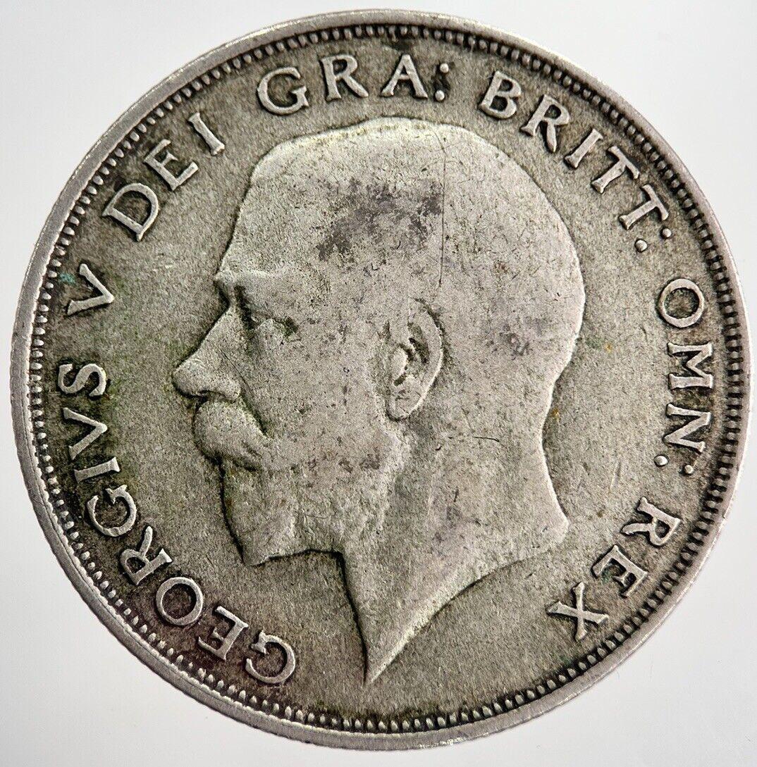 1921 George V Half-Crown Silver Coin | Fine Collectable Grade | a7145