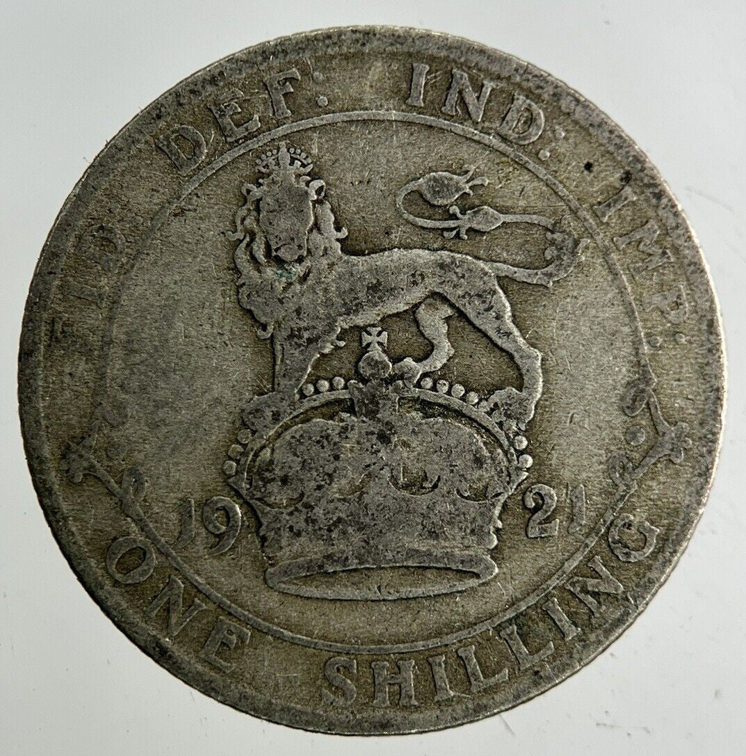 1921 George V Shilling Silver Coin | Collectable Grade