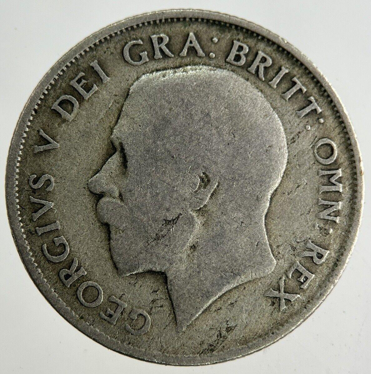 1921 George V Shilling Silver Coin | Collectable Grade