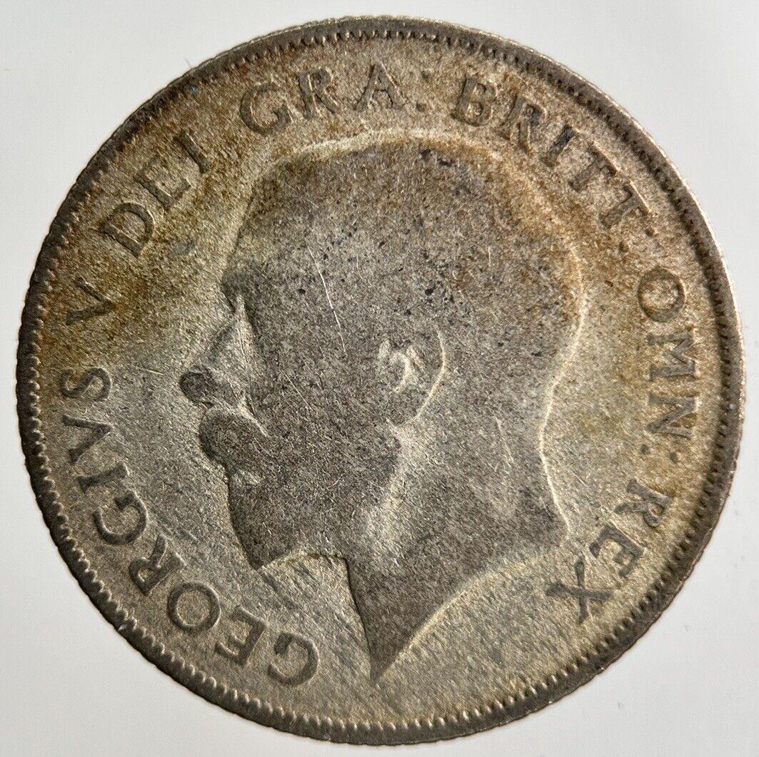 1921 George V Shilling Silver Coin | Fair Grade