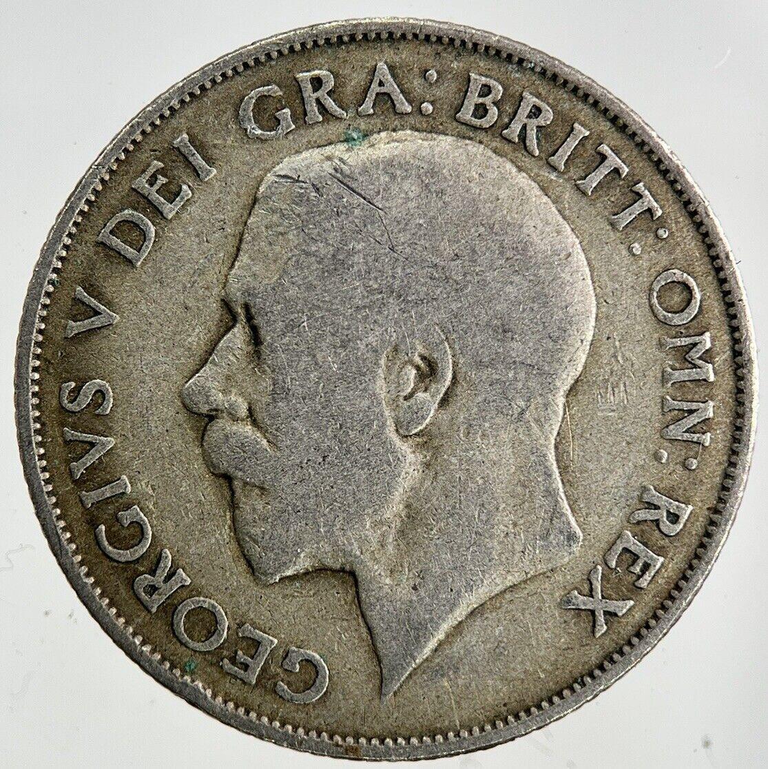 1921 George V Shilling Silver Coin | Fine Collectable Grade