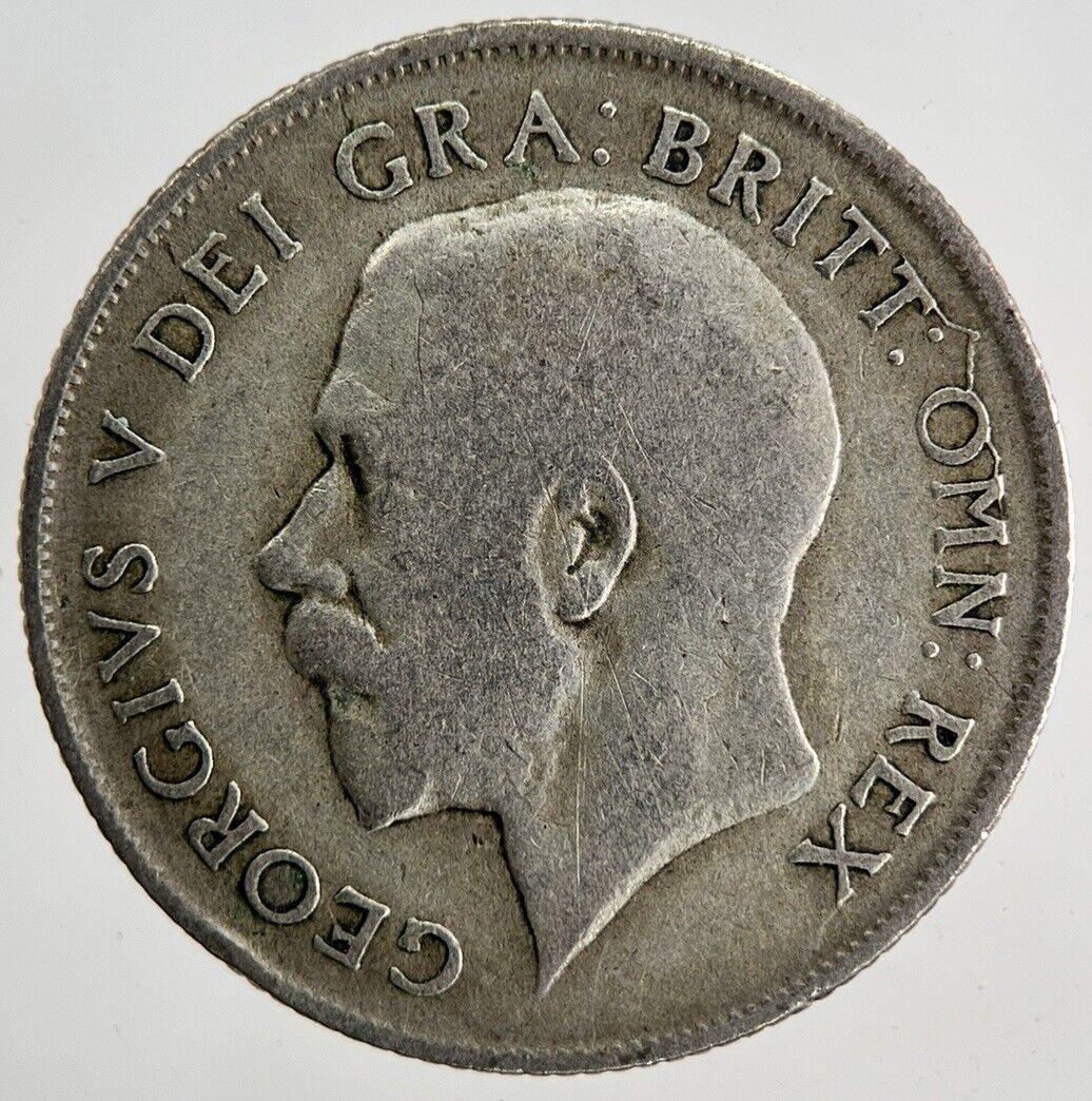 1921 George V Shilling Silver Coin | Fine Collectable Grade