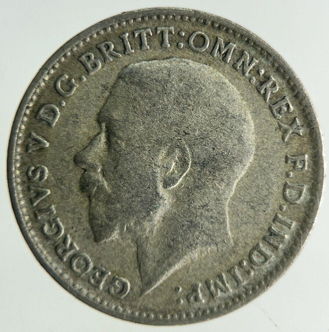 1921 George V Threepence Silver Coin | Fine Collectable Grade