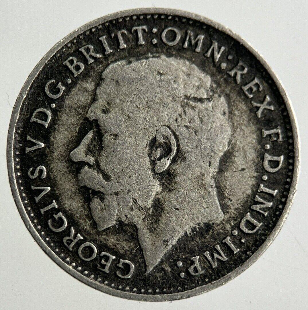 1921 George V Threepence Silver Coin | Fine Collectable Grade