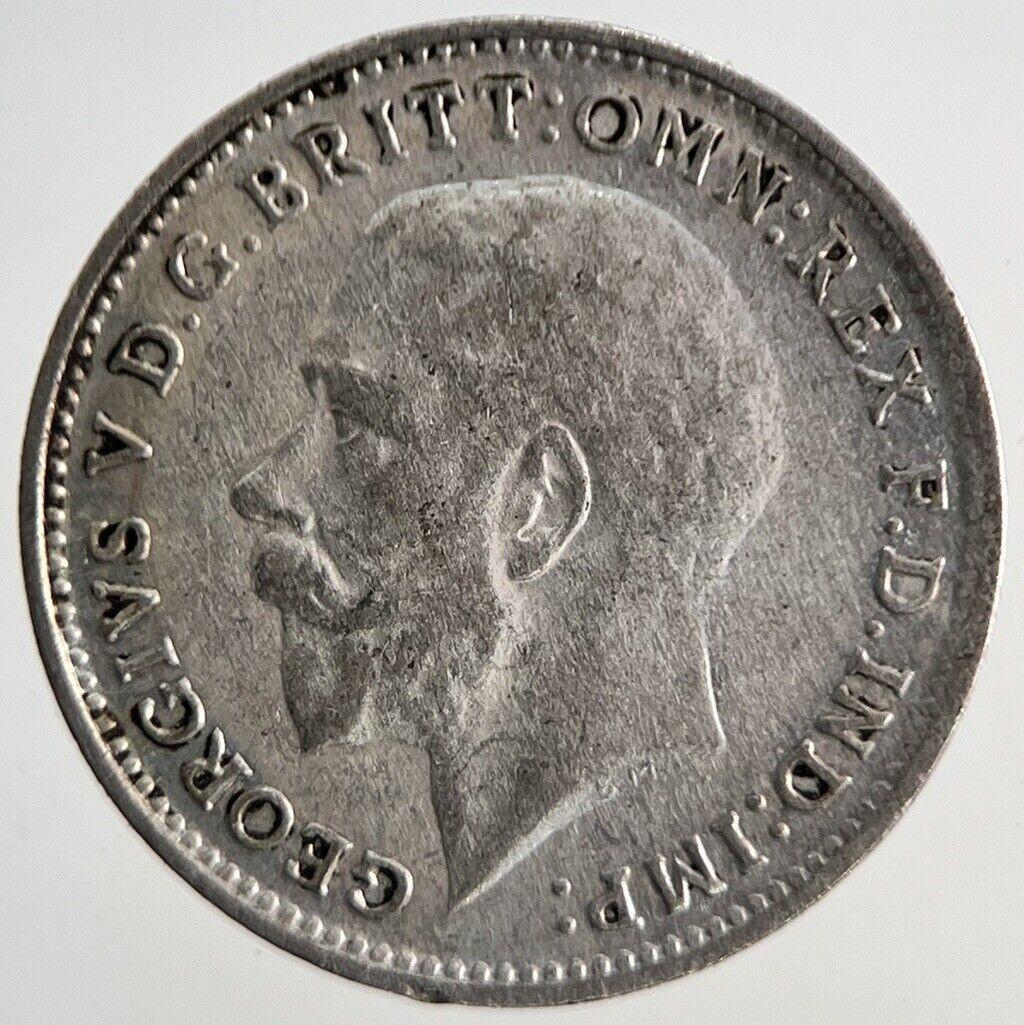 1921 George V Threepence Silver Coin | Very High Grade
