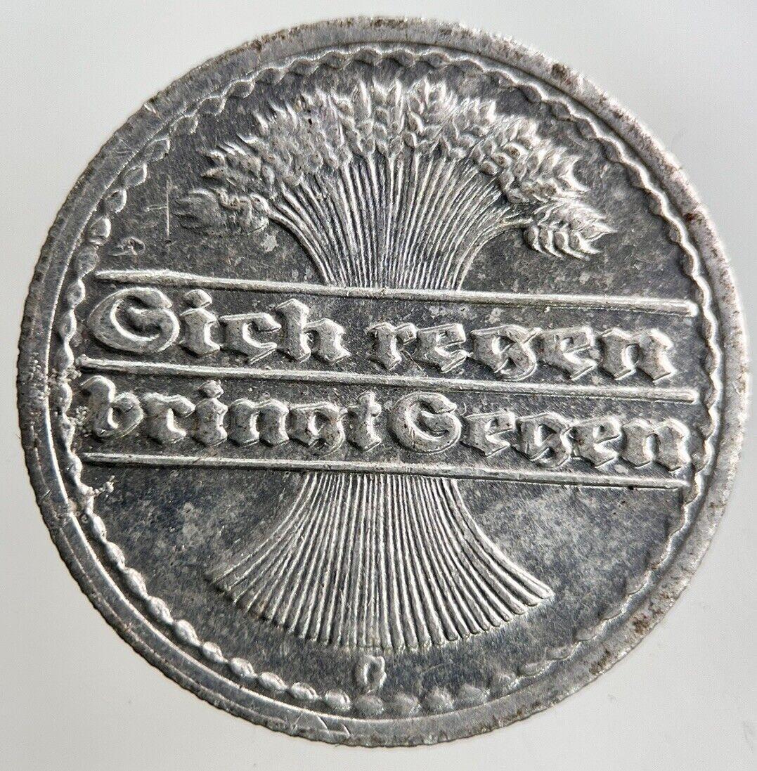 1922 Germany 50 Pfennig Coin | Fine Collectable Grade