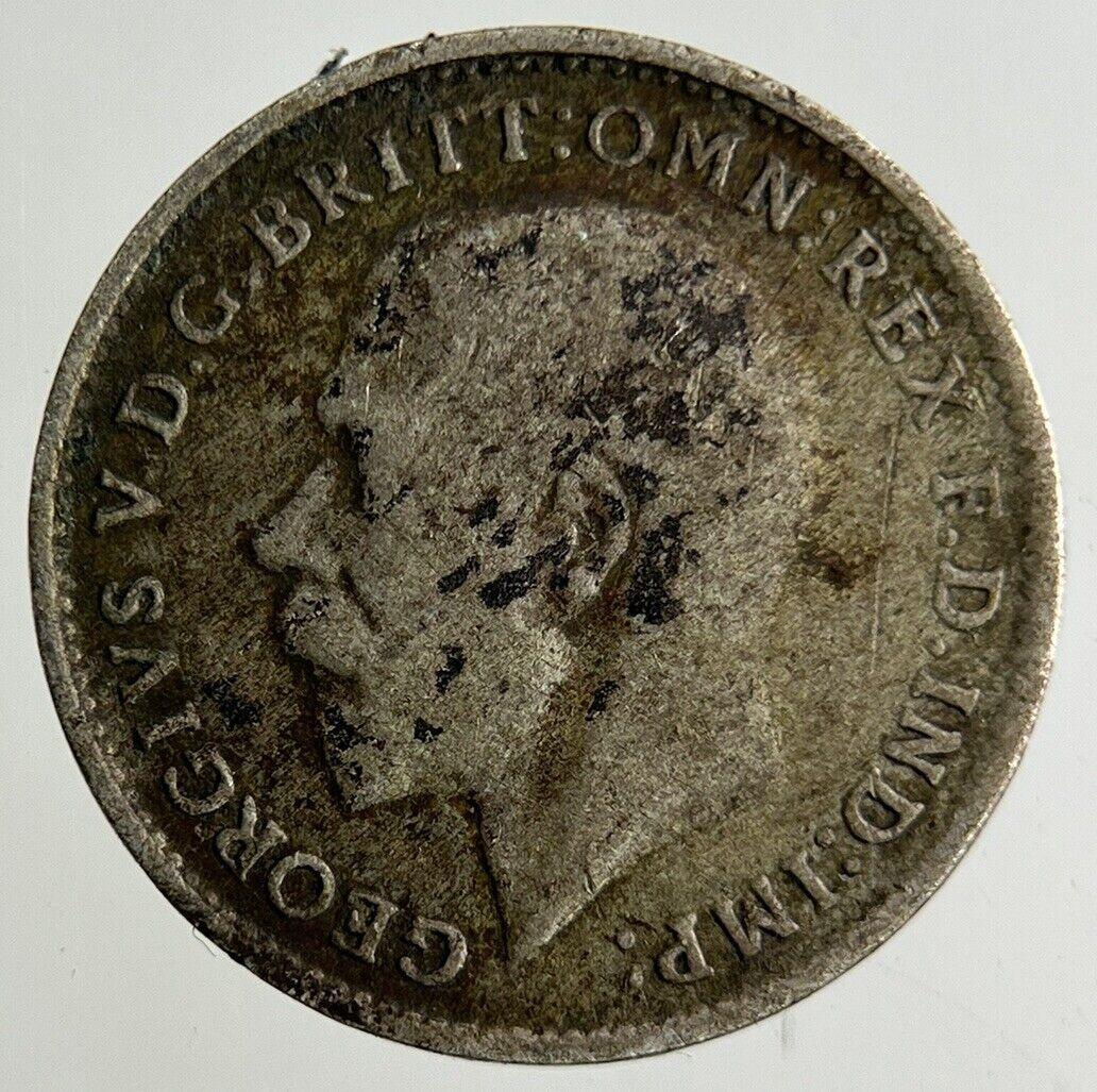 1922 George V Threepence Silver Coin | Fine Collectable Grade