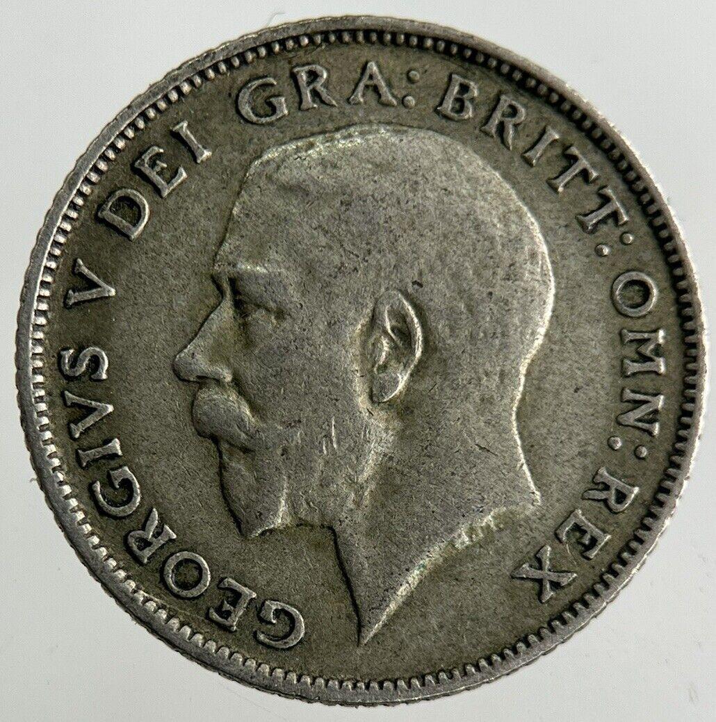 1922 George V Sixpence Silver Coin | Fine Collectable Grade