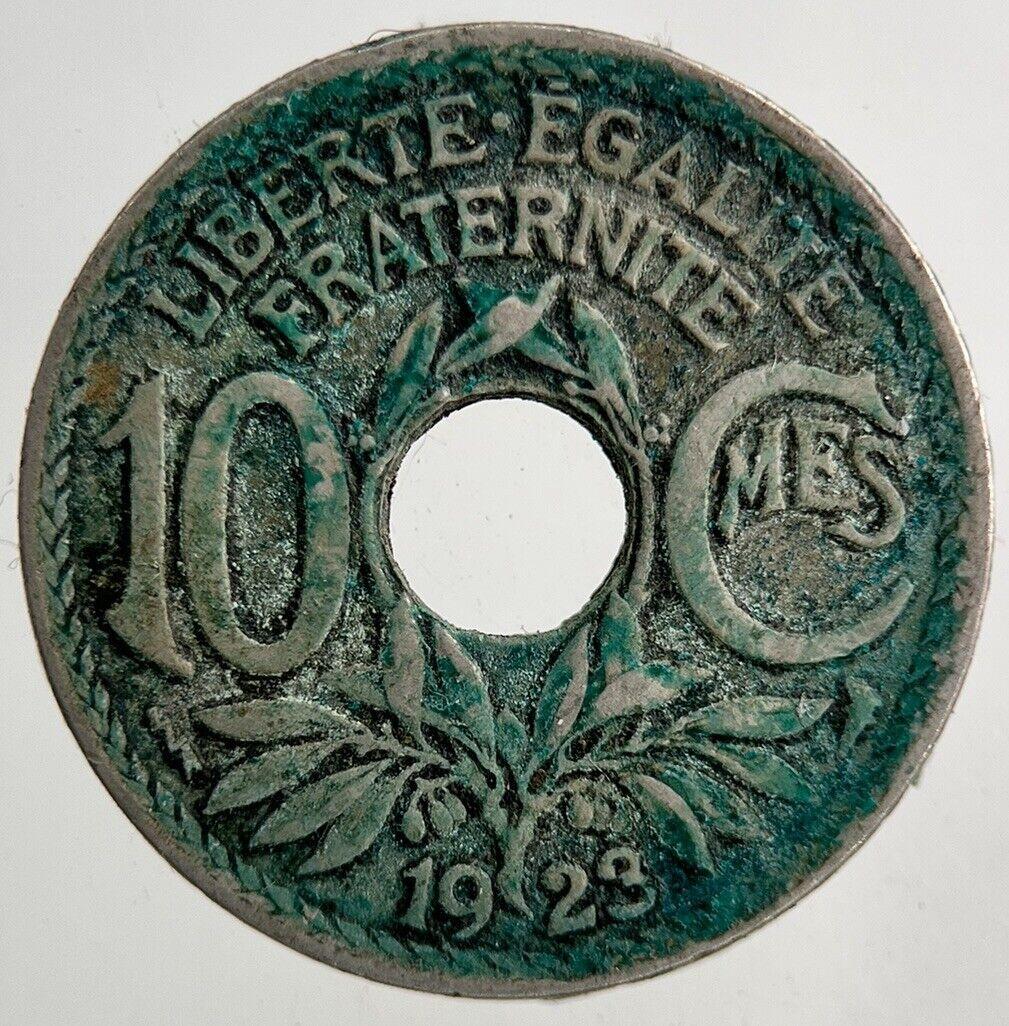 1923 France 10 Centimes Coin | Fine Collectable Grade