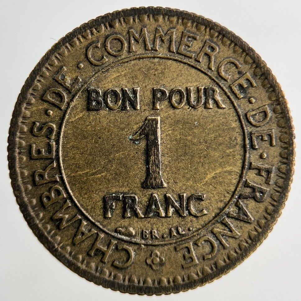 1923 France 1 Franc Coin | Fine Collectable Grade