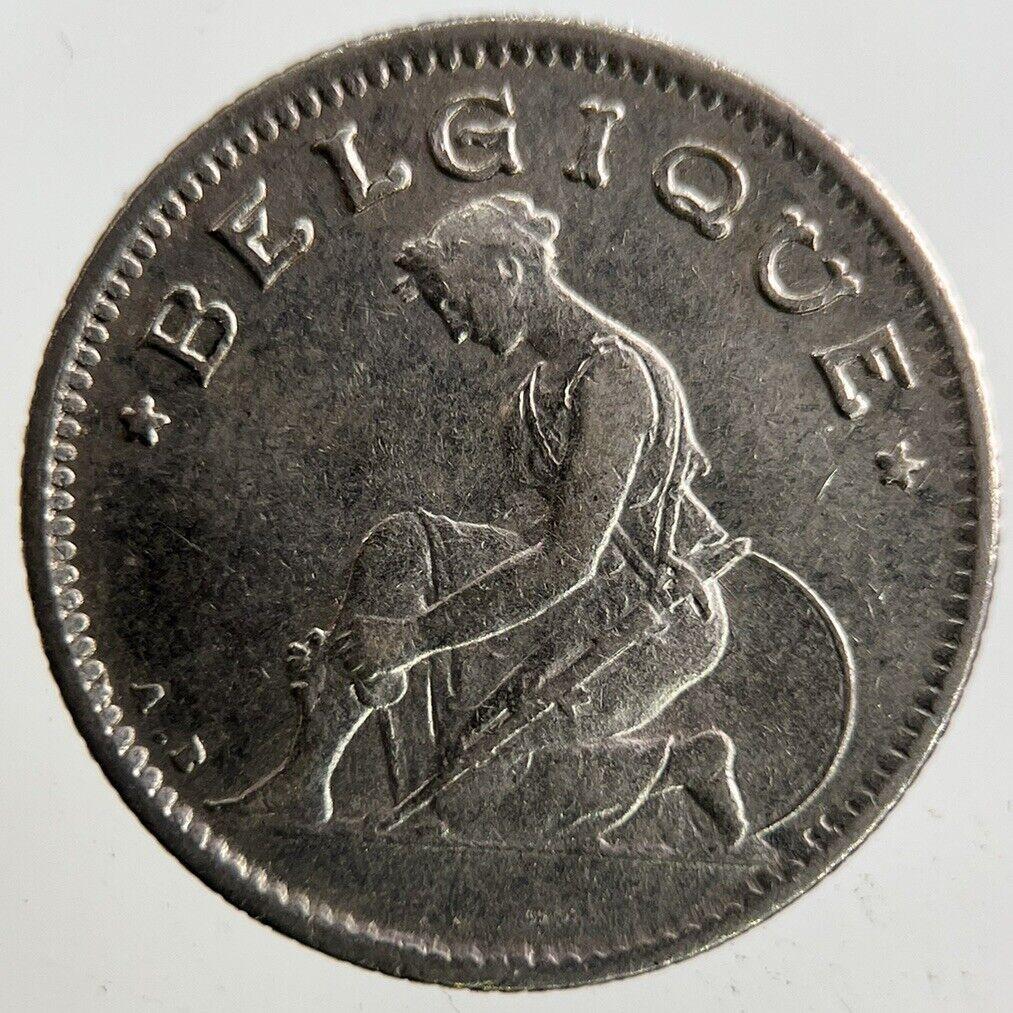 1923 Belgium 50 Centimes Coin | Fine Collectable Grade