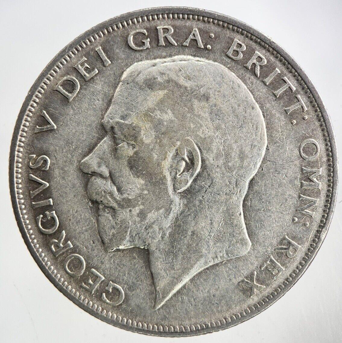 1923 George V Half-Crown Silver Coin | Fine Collectable Grade