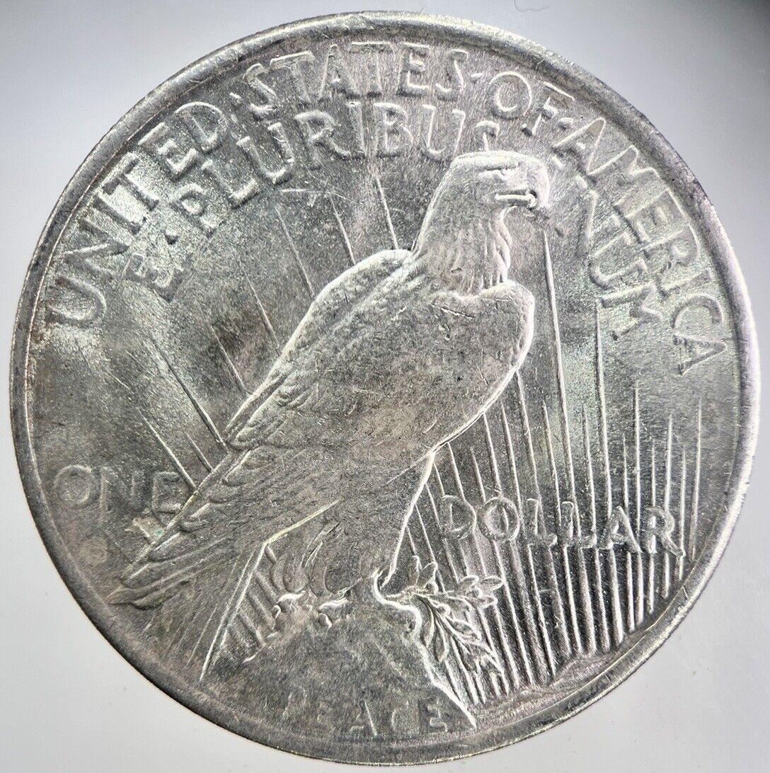 1923 US USA Peace Dollar Silver Coin | Very High Grade | a3943