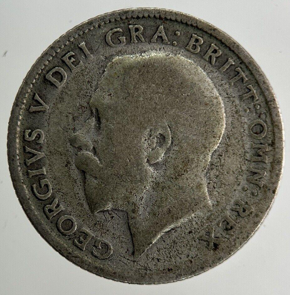 1924 George V Sixpence Silver Coin | Fair Grade